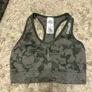 Women’s Gymshark Camo Seamless Sports Bra